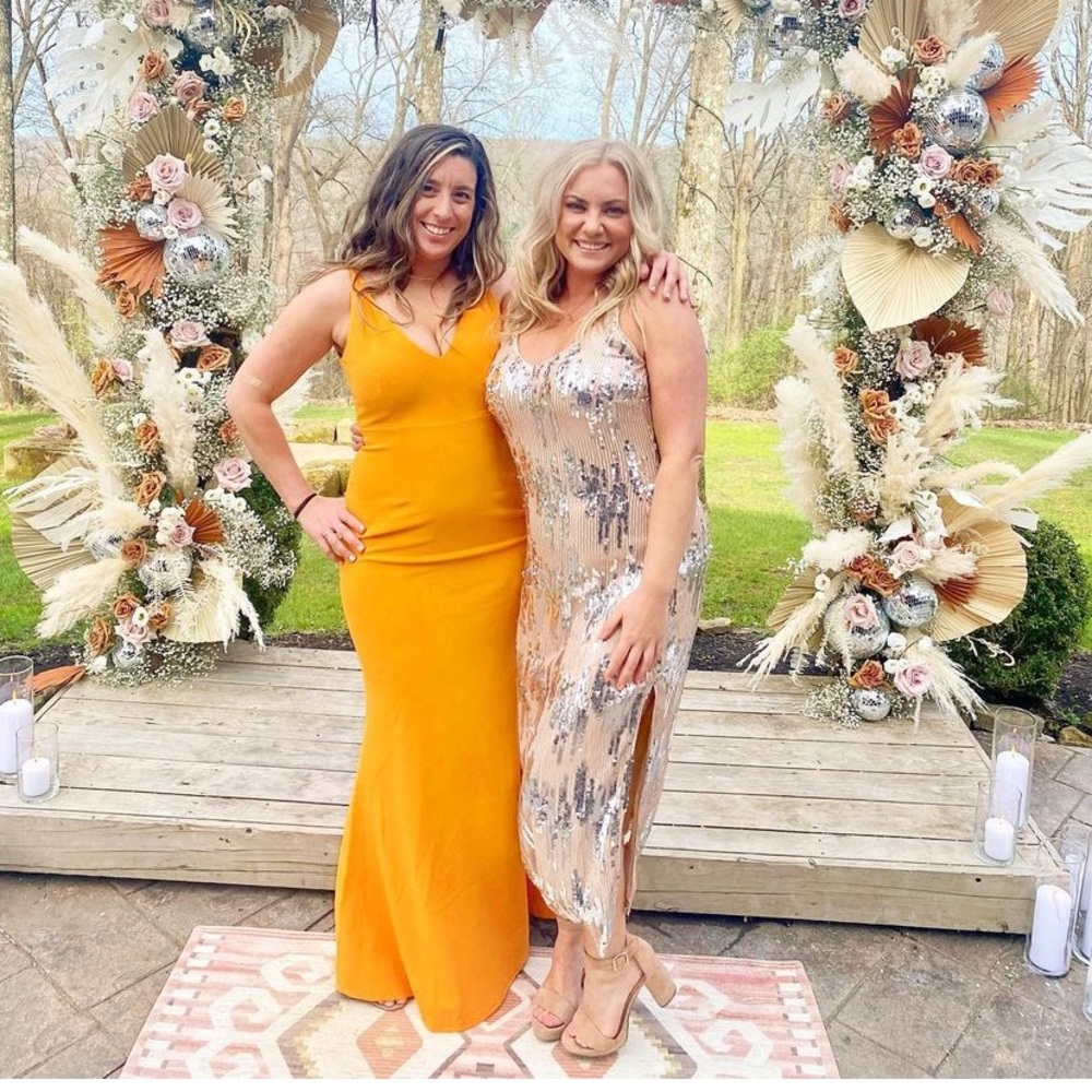 LULUS SPARKLE MAXI DRESS - WORN ONCE